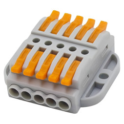 Terminal (5+5) double-sided Lemanso / LMA2614 (bolt mounting) (25pcs)