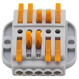 Terminal (5+5) double-sided Lemanso / LMA2614 (bolt mounting) (25pcs)