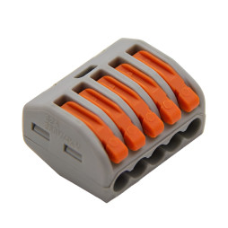 Terminal (5-on) Lemanso 32A/400V / LMA302 (25pcs)