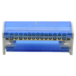 Cross module Lemanso (zero bus in the housing) 125A 2*15 LMA2672