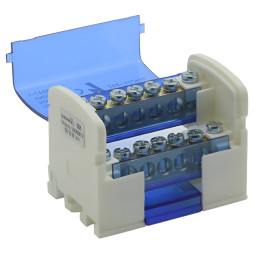 Cross module Lemanso (zero bus in the housing) 125A 2*7 LMA2670