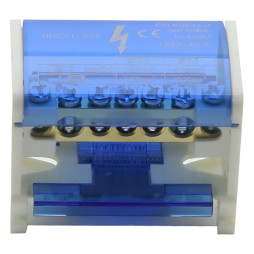 Cross module Lemanso (zero bus in the housing) 125A 2*7 LMA2670