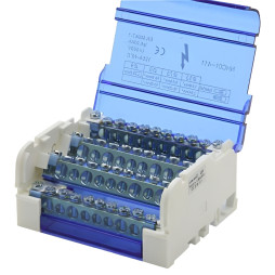 Lemanso cross module (neutral bus in housing) 125A 4*11 LMA2674