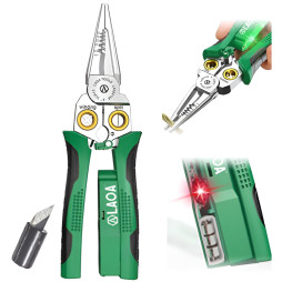 Багатофункціональні плоскогубці LAOA LA324108 8-в-1 (без батарейок)