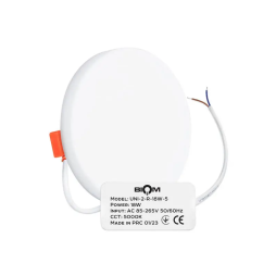 LED lamp UNI-2-R18W-5 18W 85-265V round recessed 5000K Biom