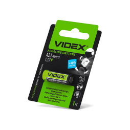 Alkaline battery A27 1pc BLISTER CARD Videx