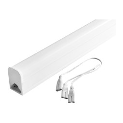 LED lamp T5 600mm 9W 220V 4500k integrated (switch), matte LEDUA