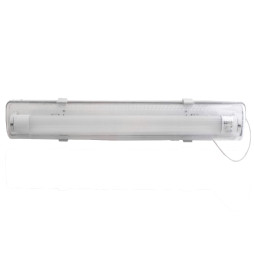 Surface lamp T8-IP56 for 1pc 0.6m G13 lamp 220V (housing without lamps)