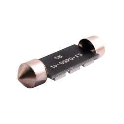 LED car lamp S85-41mm-6smd 5050 blue 12V LEDUA