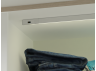 LED lamp with opening/closing sensor, surface-mounted for wardrobe 1100mm 12V 4500K LEDUA