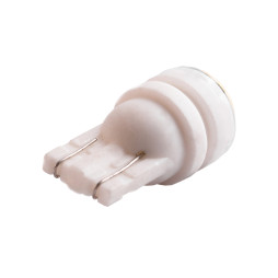 LED car lamp T10-5630-2smd with lens white 12V LEDUA