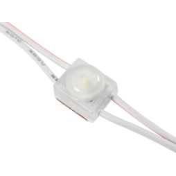 LED modules 2835-1smd 12V 0.33watt IP67 with lens white (50pcs per plate) LEDUA