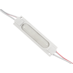 LED modules 5730-6smd 1.54W 12V IP65 lens white (20pcs plate) LEDUA