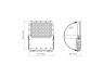 LED floodlight autonomous VIDEX VL-FSO5-3005 3740Lm 5000K