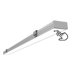 LED linear lamp "N15-1500" 12V 28W 2600lm 6000k sensor (Touch) LEDUA