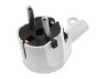 Europlug Kharkov steel with grounding angle VG-2 16A Kharkov (for Kiev ABS)