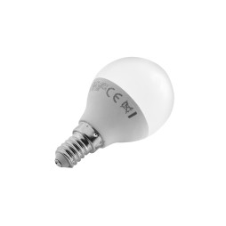 LED lamp E14-G45-6W-3000K 220V