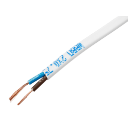 Wire SHVVP 2x0.75 white copper Odesa GOST (100m each)