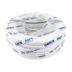 Wire PVS 2x1.5 white copper Odesa GOST (100m each)