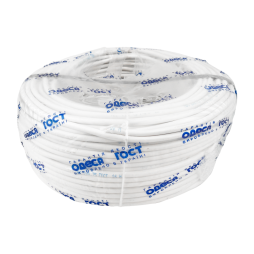 Wire PVS 2x0.75 white copper Odesa GOST (100m each)