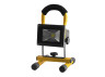 LED spotlight rechargeable 10W 220V 6500k yellow, white