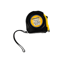 Roulette 5m*25mm LTL70009 yellow-black Lemanso