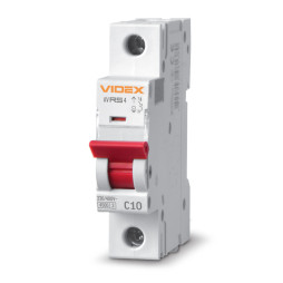 Circuit breaker RS4 1p 10A C 4.5kA VIDEX RESIST