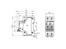 Circuit breaker RS4 2p 40A C 4.5kA VIDEX RESIST
