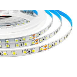 LED strip 2835-120led-8mm-24V 9.6W/m 22lm/led IP20 white, 2 years warranty LEDUA