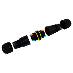 Sealed cable connector M20 IP68 (3 contacts, cable diam.: 9-12 mm) LMA2757 Lemanso