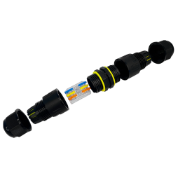 Sealed cable connector M20 IP68 (3 contacts, cable diam.: 10-14 mm) LMA2758 Lemanso