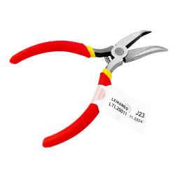 Bent nose pliers 125mm LTL20011 red-yellow Lemanso