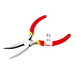 Bent nose pliers 125mm LTL20011 red-yellow Lemanso