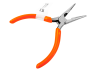 Straight nose pliers 5" LTL20043 orange Lemanso