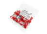 Ring tip RV1.25-5 + t/tube (100pcs) red LM2765 Lemanso