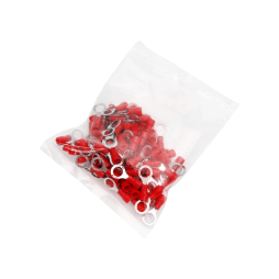 Ring tip RV1.25-6 + t/tube (100pcs) red LM2767 Lemanso