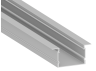 Aluminum profile for LED strip AL-108 2 meters anodized recessed LEDUA