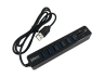 USB HUB with 6 USB 3.0 ports with card reader, 4-1069, passive
