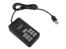 USB HUB with 7 USB 2.0 ports with switch (Model:P-1602), in blister, 4-1070, active