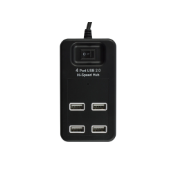 USB HUB to 4 USB 2.0 ports with switch (Model:P-1601), in blister, 4-1033, active