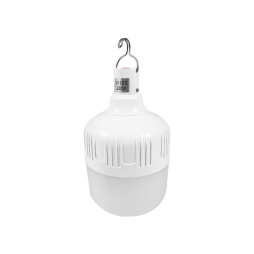 Lamp-lantern No. 5 battery 18650, with hook 10W 800LM 5V 2400mAH 6500K Mini USB 30cm, 3 modes, 105*170mm