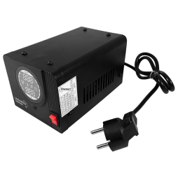 Relay voltage stabilizer single-phase 500VA 300W 170-270V black LM40304 warranty 2 years Lemanso