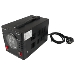 Voltage stabilizer relay single-phase 1000VA 800W 170-270V black LM40300 warranty 2 years Lemanso