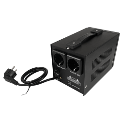Voltage stabilizer relay single-phase 1000VA 800W 170-270V black LM40300 warranty 2 years Lemanso