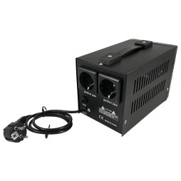 Relay voltage stabilizer single-phase 500VA 400W 170-270V black LM40301 warranty 2 years Lemanso