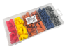 Set of insulating caps for twisting cable 158 pcs in a plastic box LM2669 Lemanso