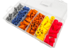 Set of insulating caps for twisting cable 158 pcs in a plastic box LM2669 Lemanso