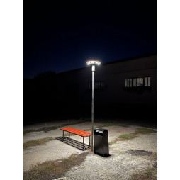 LED autonomous park light IP54 VIDEX 1400Lm Sensor