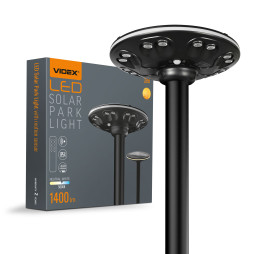 LED autonomous park light IP54 VIDEX 1400Lm Sensor