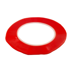 Double-sided transparent tape 2mm, 25 meters 8-0901